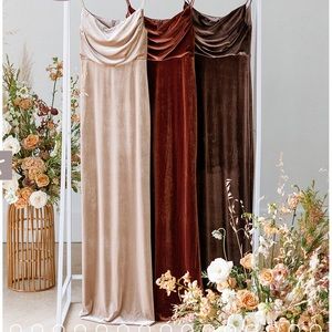 CHAMPAGNE Revelry Bridesmaid Dress